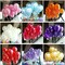 25 pcs CLEAR 12" Metallic Latex Balloons Wedding PARTY DECORATIONS Supplies